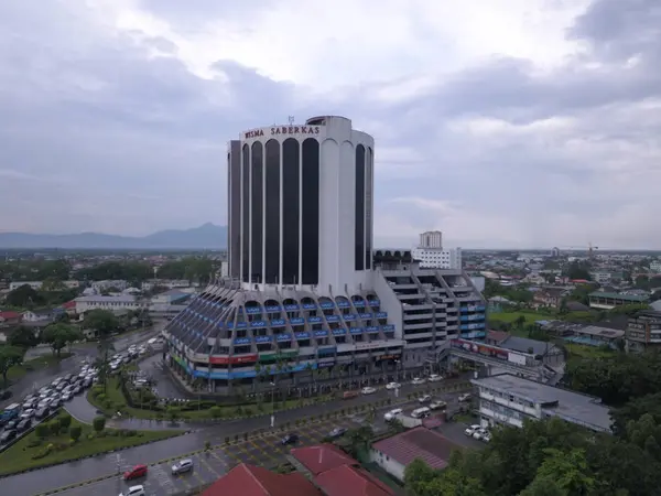 Kuching Sarawak Malaysia November 2019 Kuchings Stads Byggnader Landmärken Och — Stockfoto