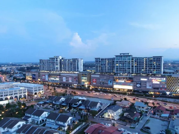 Kuching Sarawak Malaysia Novembre 2019 Gli Edifici Punti Riferimento Scenario — Foto Stock