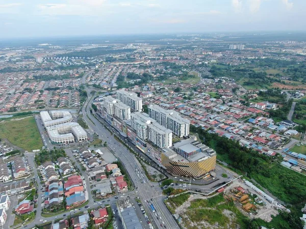 Kuching Sarawak Malaysia Novembre 2019 Gli Edifici Punti Riferimento Scenario — Foto Stock