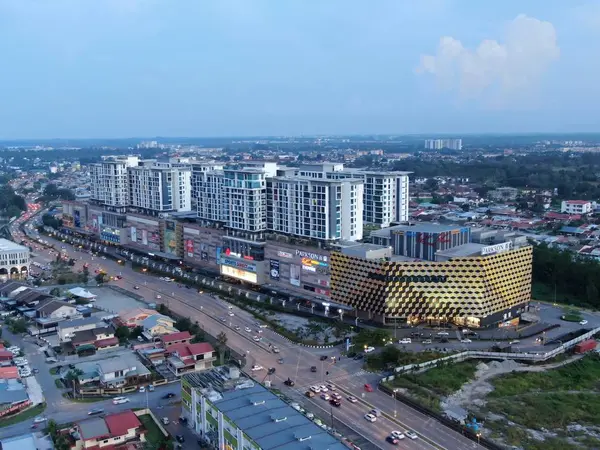 Kuching Sarawak Malasia Noviembre 2019 Los Edificios Monumentos Paisajes Ciudad — Foto de Stock