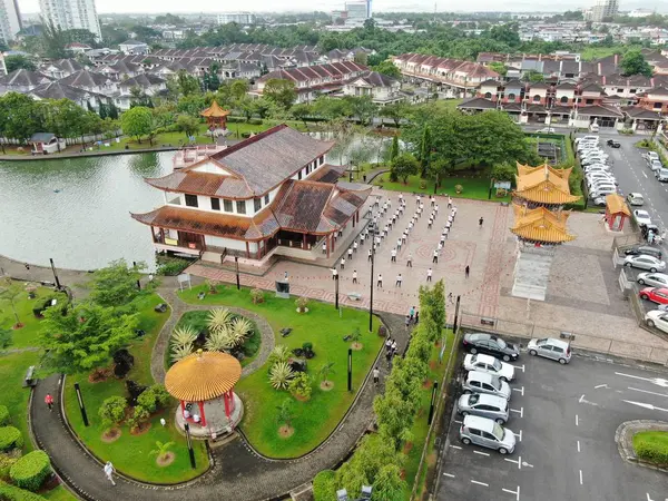 Kuching Sarawak Malaysia November 2019 Buildings Landmarks Scenery Kuching City — Stock Photo, Image