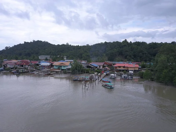 Kuching Sarawak Malásia Novembro 2019 Porto Senari Sejingkat Onde Todos — Fotografia de Stock