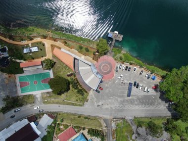 Bau, Sarawak / Malezya - 27 Ekim 2019: The Landmarks, Scenery, Commercial Centers and Nature of Bau, the Borneo Adası