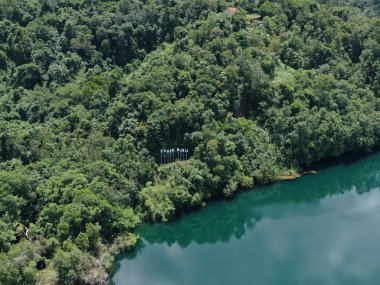 Bau, Sarawak / Malezya - 27 Ekim 2019: The Landmarks, Scenery, Commercial Centers and Nature of Bau, the Borneo Adası