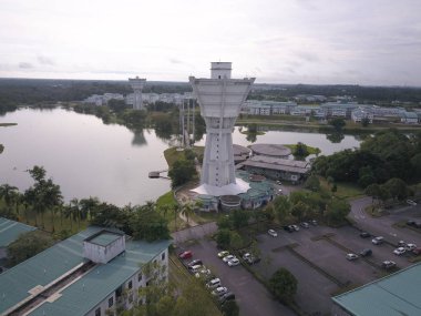 Kuching, Sarawak / Malezya - 16 Ekim 2019: Malezya Üniversitesi Kuching (Unimas) Kuching, Borneo Adası Sarawak