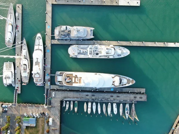 Viaduct Harbour Auckland Zéland 2019 December Viaduct Kikötő Princess Wharf — Stock Fotó