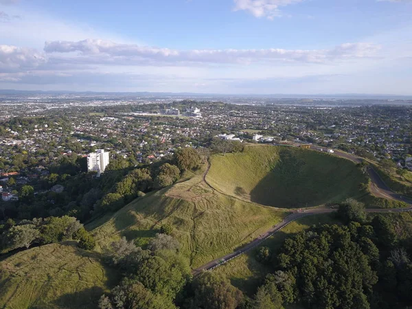 Mount Eden Auckland Neuseeland Dezember 2019 Die Legendäre Vulkanische Lage — Stockfoto