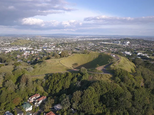 Mount Eden Auckland Neuseeland Dezember 2019 Die Legendäre Vulkanische Lage — Stockfoto