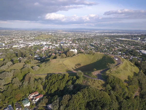 Mount Eden Auckland Neuseeland Dezember 2019 Die Legendäre Vulkanische Lage — Stockfoto