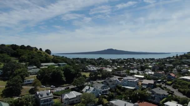 Devonport Auckland Nueva Zelanda Diciembre 2019 Pueblo Costero Estilo Victoriano — Vídeo de stock