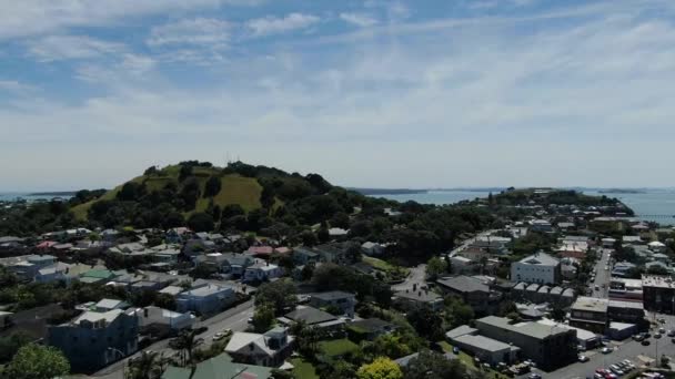 Devonport Auckland Nieuw Zeeland December 2019 Victorian Style Seaside Village — Stockvideo