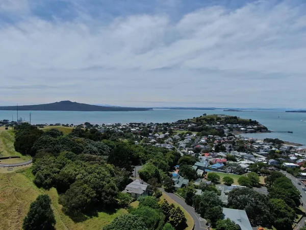 Devonport Auckland Nueva Zelanda Diciembre 2019 Pueblo Costero Estilo Victoriano — Foto de Stock