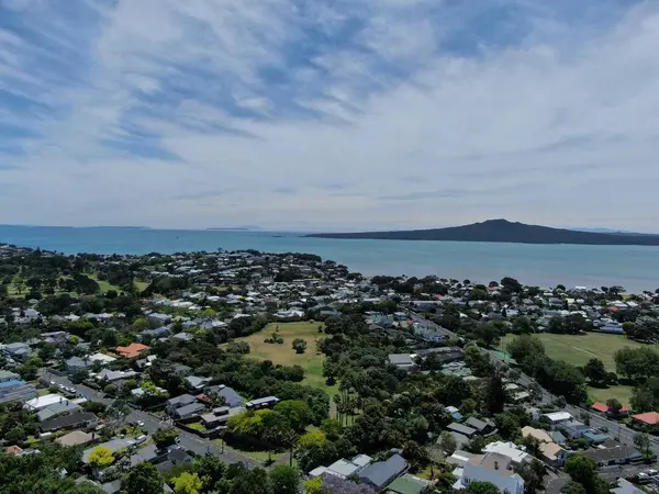 Devonport Auckland Nueva Zelanda Diciembre 2019 Pueblo Costero Estilo Victoriano — Foto de Stock