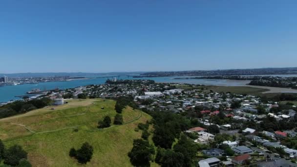 Devonport Auckland New Zealand December 2019 Victorian Style Seaside Village — Stock Video