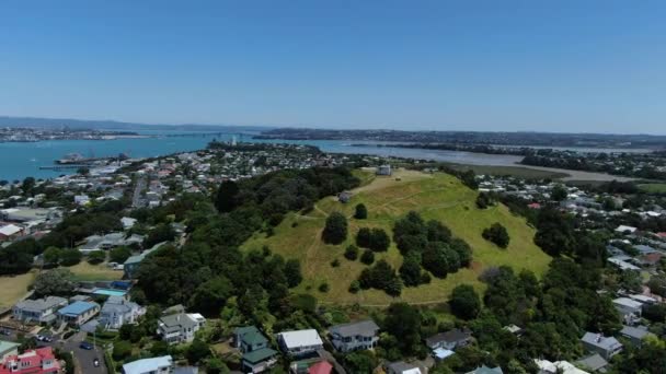 Devonport Auckland New Zealand December 2019 Victorian Style Seaside Village — Stock Video