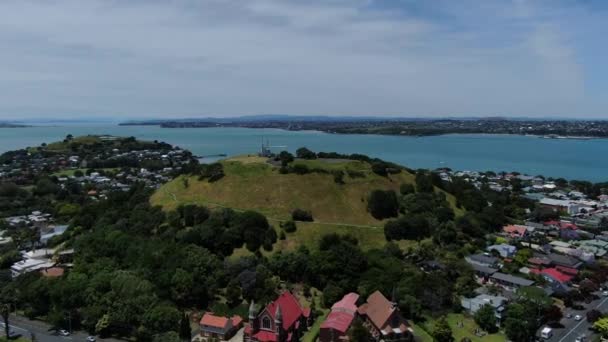 Devonport Auckland New Zealand December 2019 Victorian Style Seaside Village — Αρχείο Βίντεο