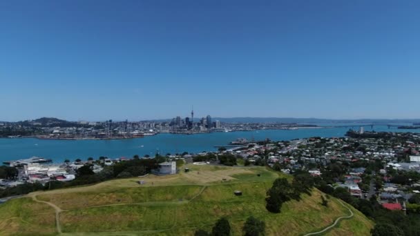 Devonport Auckland New Zealand December 2019 Victorian Style Seaside Village — Αρχείο Βίντεο