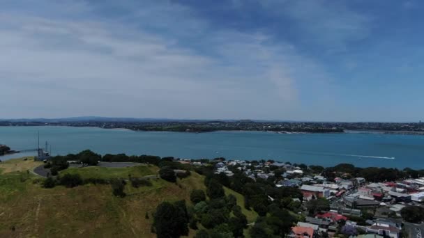 Devonport Auckland New Zealand December 2019 Victorian Style Seaside Village — Stockvideo