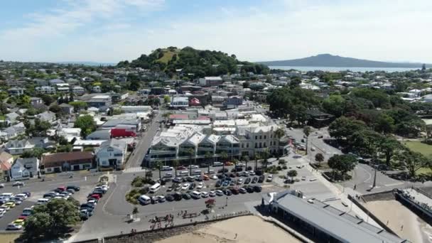 Devonport Auckland New Zealand December 2019 Victorian Style Seaside Village — Stockvideo