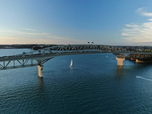 Viaduct Harbour Auckland New Zealand December 2019 Beautiful Scene Surrounding — Stock Photo, Image