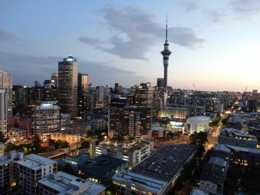 Viyadük Limanı, Auckland / Yeni Zelanda - 29 Aralık 2019: Viyaduct Limanı, Prenses Rıhtımı, marina Körfezi, Wynyard, St Marys Körfezi ve Westhaven, Yeni Zelanda 'nın tamamı