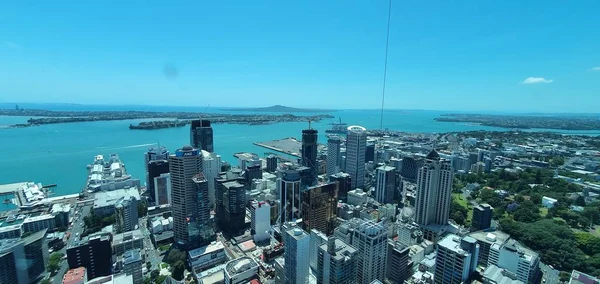 Viaduct Harbour Auckland Nuova Zelanda Dicembre 2019 Bellissima Scena Che — Foto Stock