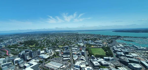 2019年12月29日 ビアドュート港 プリンセス ワーフエリア マリーナベイ ウィンヤード セント メアリーズ湾 ウェステンを囲む美しいシーン すべてのニュージーランド北島 — ストック写真