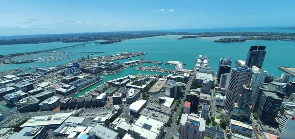 Viadukthafen Auckland Neuseeland Dezember 2019 Die Wunderschöne Szenerie Rund Den — Stockfoto