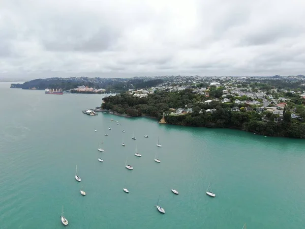 Viaduct Harbour Auckland Nieuw Zeeland December 2019 Amazing Auckland Harbour — Stockfoto