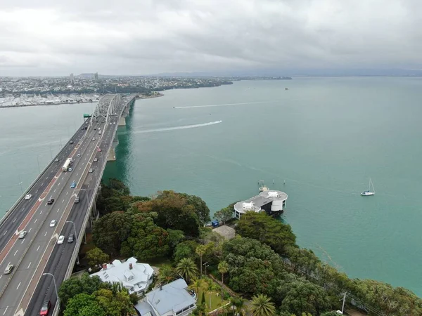 Viyadük Limanı Auckland Yeni Zelanda Aralık 2019 Nanılmaz Auckland Liman — Stok fotoğraf