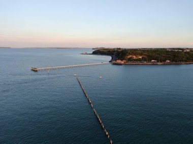 Viaduct Harbour, Auckland / Yeni Zelanda - 29 Aralık 2019: The Judges Bay, Okahu Bay ve Hobson Bay marina körfezleri ve tekne kulüpleriyle birlikte