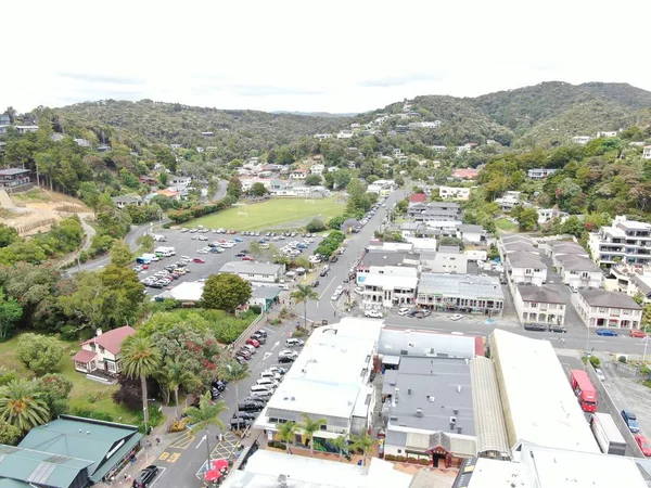 Paihia Bahía Las Islas Nueva Zelanda Diciembre 2019 Pueblo Costero — Foto de Stock