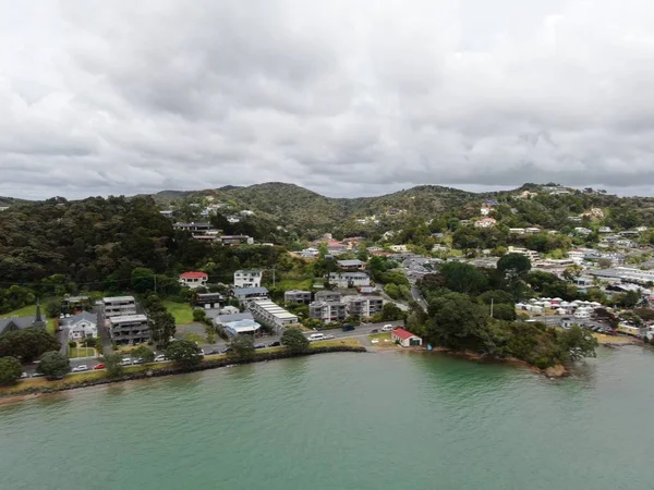 Paihia Bahía Las Islas Nueva Zelanda Diciembre 2019 Pueblo Costero — Foto de Stock