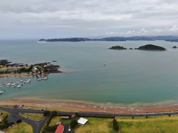 Paihia Bay Islands New Zealand December 2019 Scenic Seaside Village — Stock Photo, Image