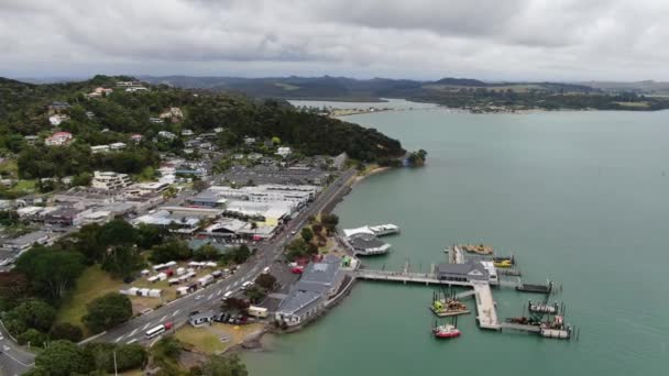 Paihia Baie Des Îles Nouvelle Zélande Décembre 2019 Pittoresque Village — Video