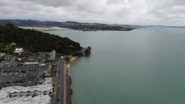 Paihia Adalar Körfezi Yeni Zelanda Aralık 2019 Paihia Körfezi Ndeki — Stok video