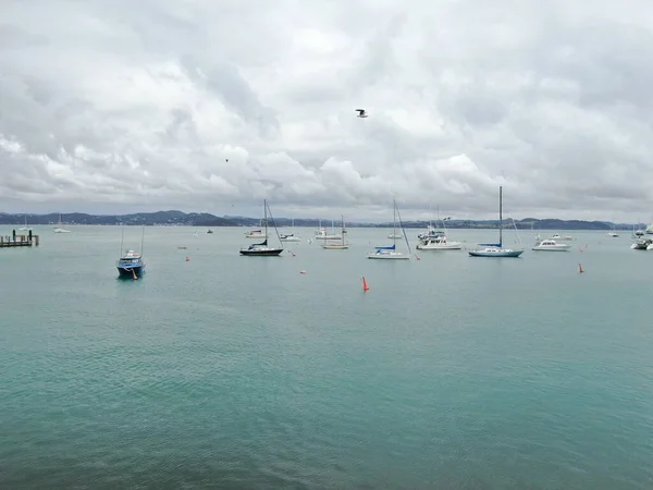 Russell Bahía Las Islas Nueva Zelanda Diciembre 2019 Scenic Peaceful — Foto de Stock