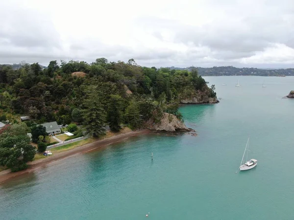 Russell Bahía Las Islas Nueva Zelanda Diciembre 2019 Scenic Peaceful —  Fotos de Stock