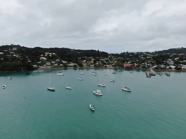 Russell Bay Islands Nieuw Zeeland December 2019 Scenic Peaceful Seaside — Stockfoto