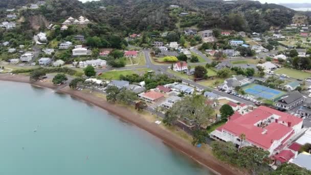 Russell Baie Des Îles Nouvelle Zélande Décembre 2019 Village Pittoresque — Video