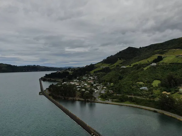 ドゥネディン オタゴ ニュージーランド 2019年12月29日 ドゥネディン市の雄大な海岸の景色ニュージーランドと農村部 — ストック写真