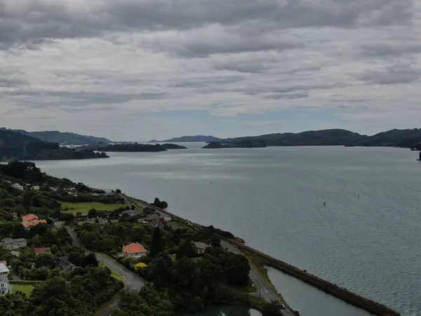 Dunedin Otago Nueva Zelanda Diciembre 2019 Majestuosa Vista Costa Ciudad —  Fotos de Stock