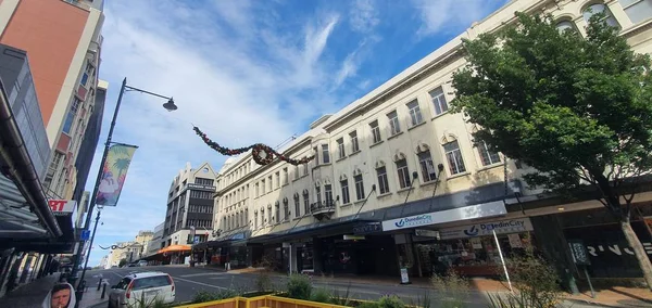 Dunedin Otago Nueva Zelanda Diciembre 2019 Majestuosa Vista Costa Ciudad — Foto de Stock