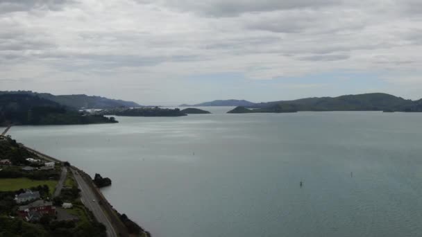 Dunedin Otago New Zealand December 2019 Majestic Coast View Dunedin — Stock Video