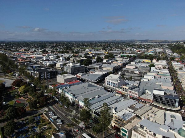 Napier, North Island / New Zealand - December 29, 2019: Napier, which is The Art Deco Capital City of New Zealand; along with its landmarks, scenic views and beautiful surroundings