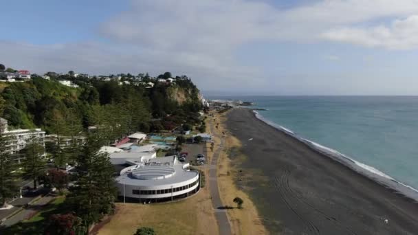 Napier Isla Norte Nueva Zelanda Diciembre 2019 Napier Que Capital — Vídeo de stock