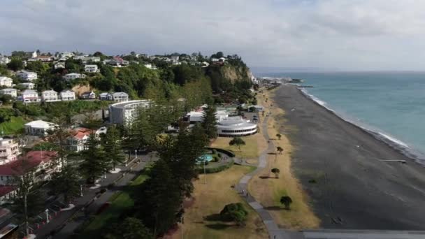 Napier Isla Norte Nueva Zelanda Diciembre 2019 Napier Que Capital — Vídeo de stock