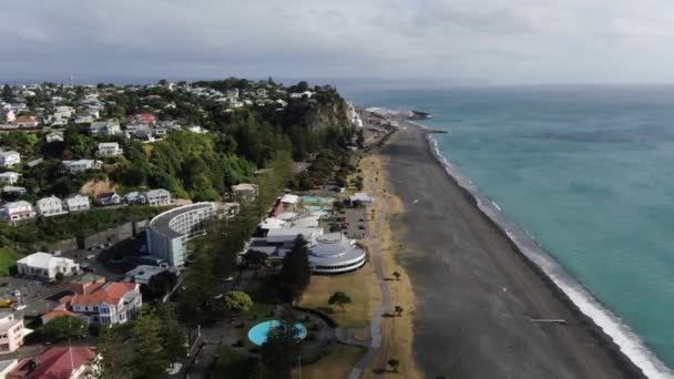 Napier Severní Ostrov Nový Zéland Prosince 2019 Napier Což Hlavní — Stock video