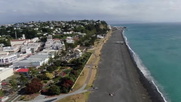 Napier Nordön Nya Zeeland December 2019 Napier Som Art Deco — Stockvideo