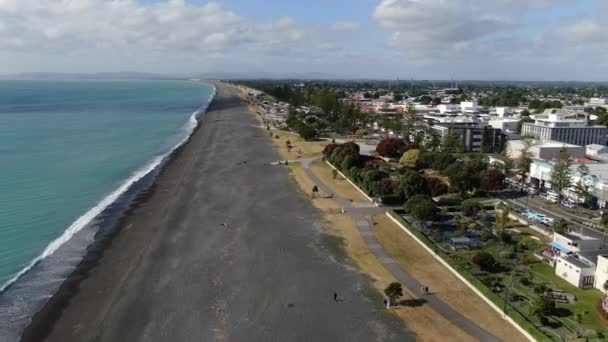 Napier Wyspa Północna Nowa Zelandia Grudnia 2019 Napier Czyli Stolica — Wideo stockowe